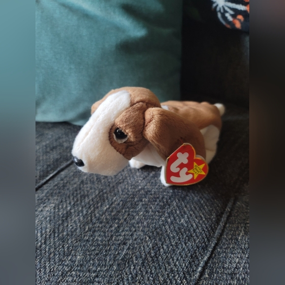 Beanie Babies lot 1997-1999, Tracker Slowpoke Almond - Picture 8 of 8